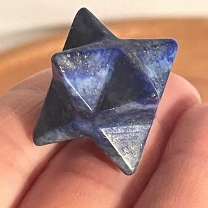 New 100%Natural Lapis Lazuli.Merkaba